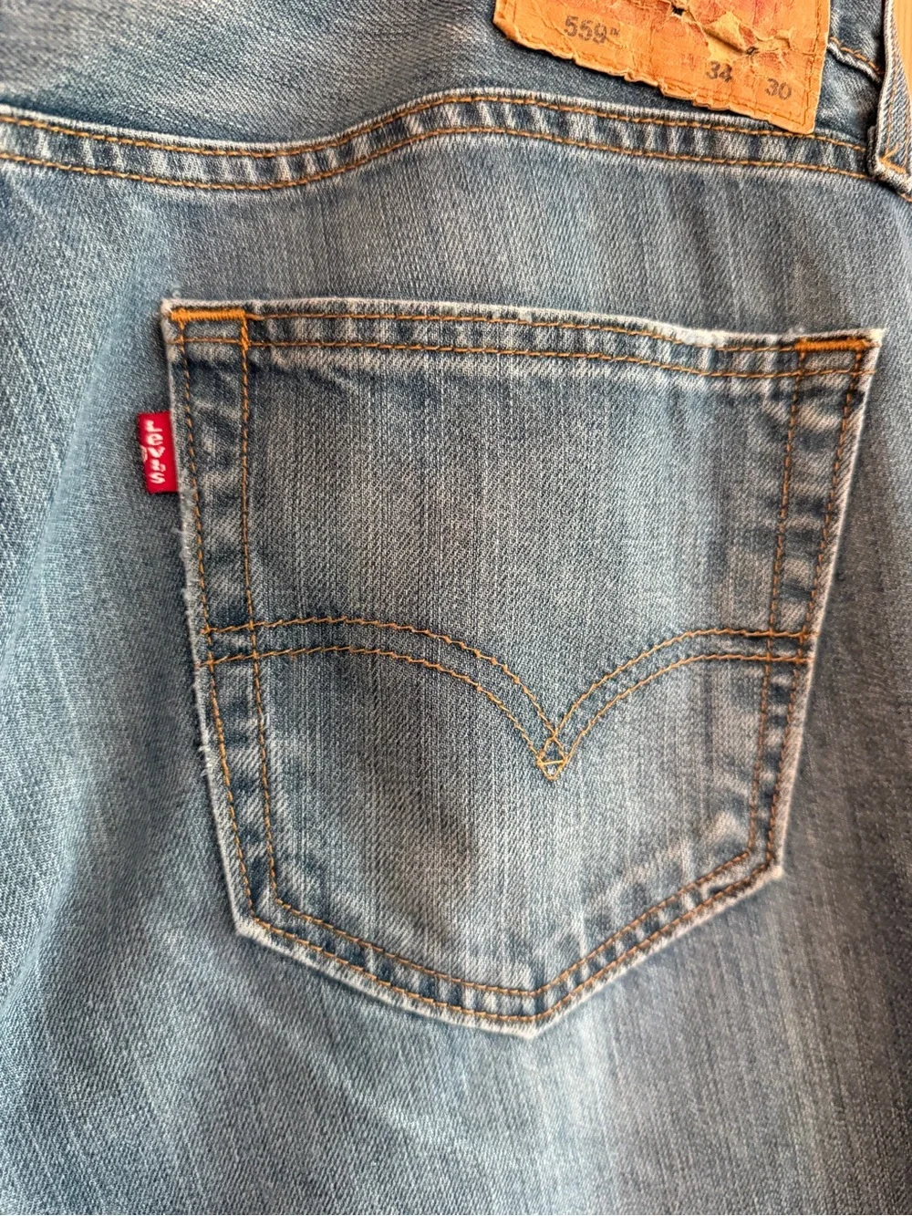 Levi's Men's Light Blue Straight Jeans